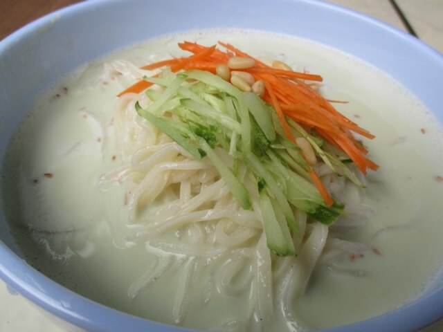韓国の麺料理コンククス