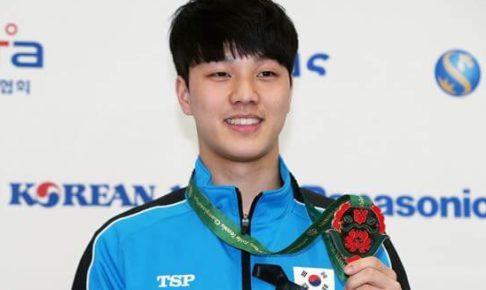 卓球選手アンジェヒョン